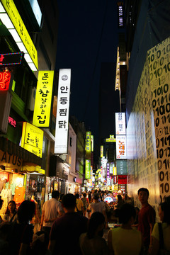 韩国首尔夜景
