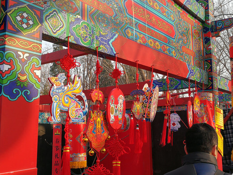 春节庙会挂件