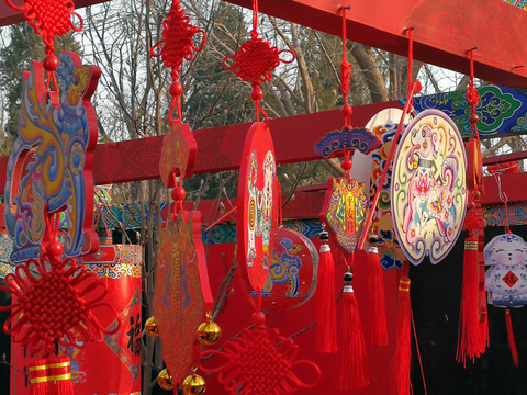 春节庙会挂件