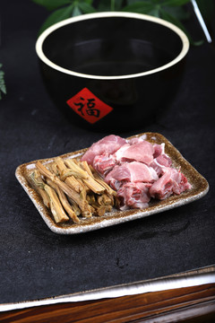 菜心干汤