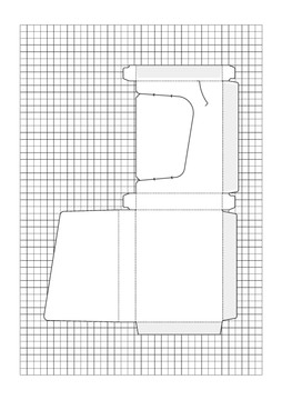 盒子分解图