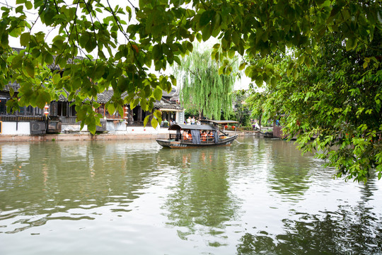 西塘古镇运河