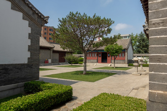 中式建筑庭院