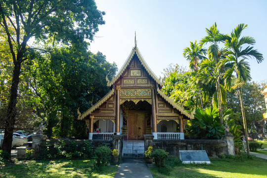 泰国宗教建筑园林