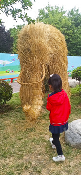 稻草雕塑