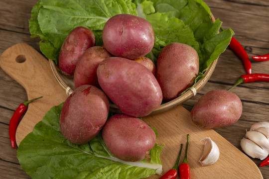 红皮土豆