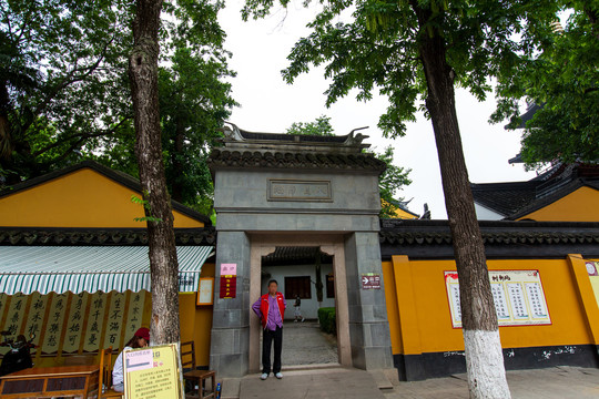 江苏苏州寒山寺出口