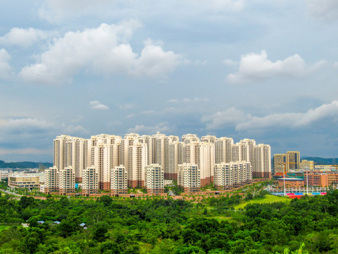 楼房远景
