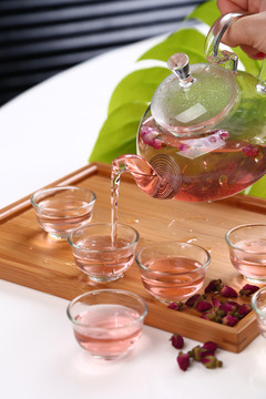 玫瑰花茶