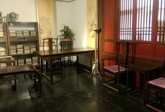 旧上海时期的书房