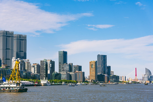 上海杨浦滨江全景