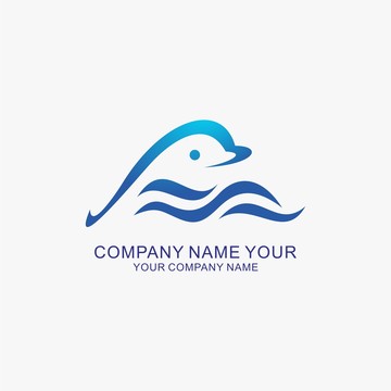 海豚标志logo