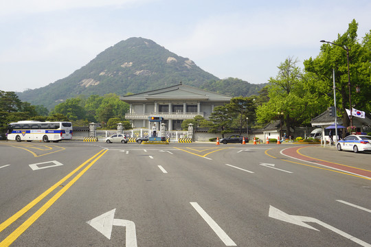 韩国韩国总统官邸青瓦台