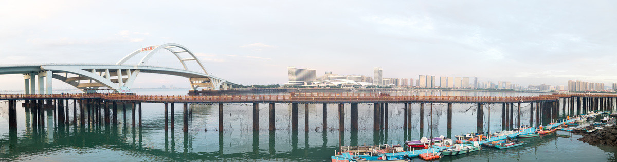 五缘湾海上木栈道