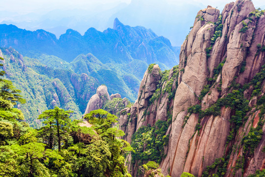 群山风景山景