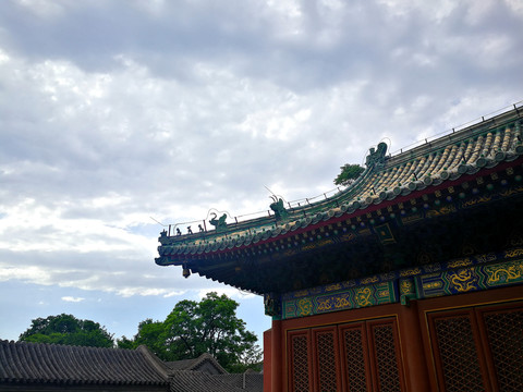 中国古建筑之兽脊