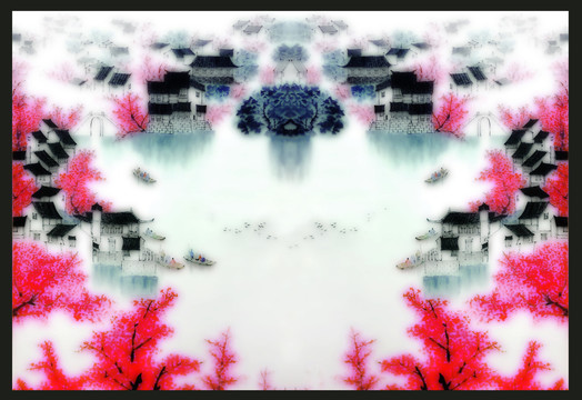 山水国画