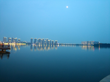 苏州河建筑夜景