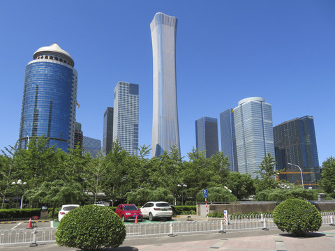 北京现代建筑群
