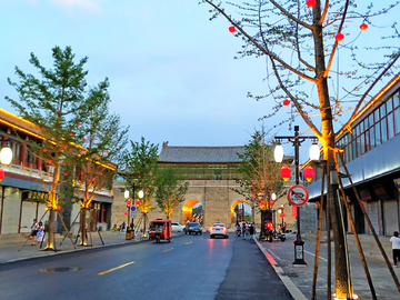 正定历史文化街风景