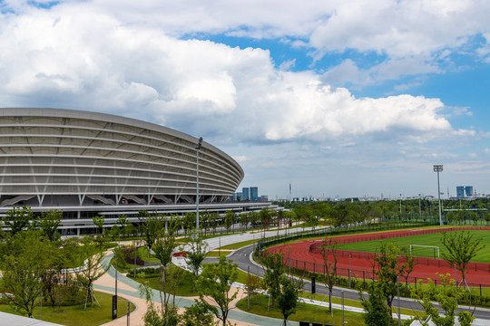 中国苏州市园区奥林匹克体育中心