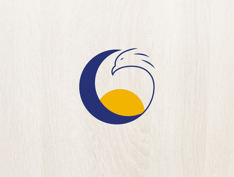 logo标志商标字体设计鹰