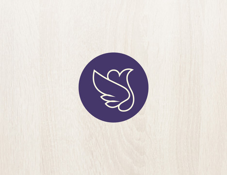 logo标志商标字体设计翅膀
