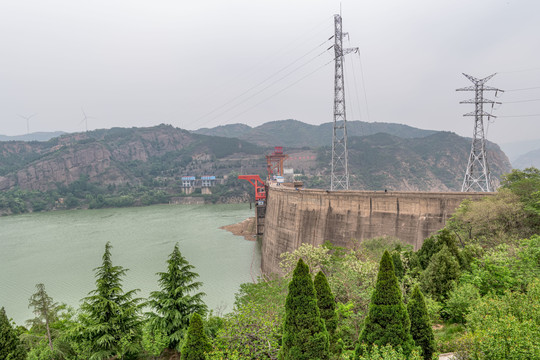 河南黄河三门峡大坝