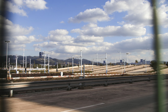 驾驶学校考场教练车