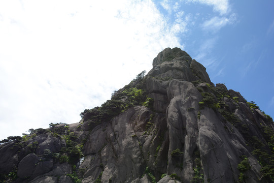 黄山莲花峰顶