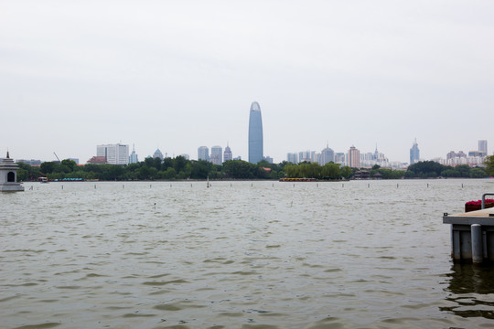 济南大明湖风光