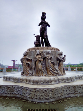 华清宫雕像