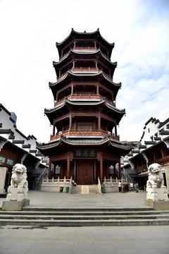 合肥城隍庙古木塔