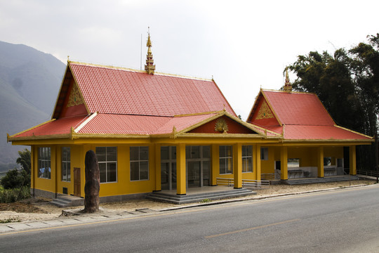 南亚风格建筑房屋