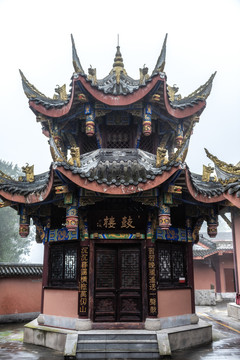 重庆綦江古剑山净音寺风光