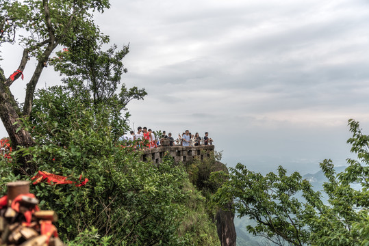 重庆綦江古剑山净音寺风光