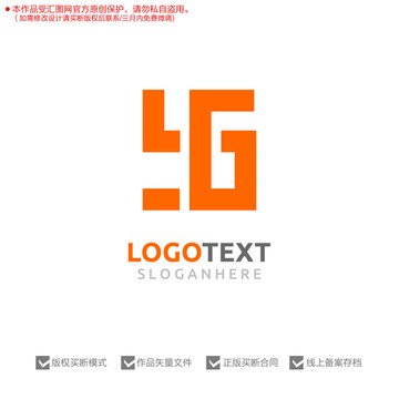 G字母标志logo