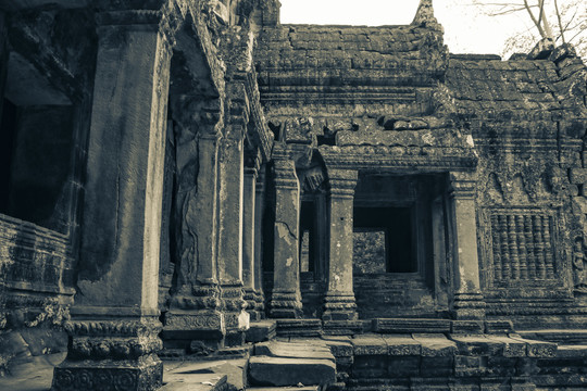 柬埔寨吴哥窟文明遗址