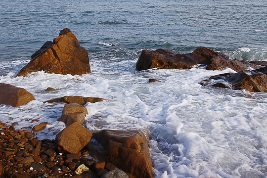 海滩岩滩