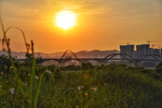 夕阳
