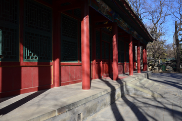 中式传统柱廊