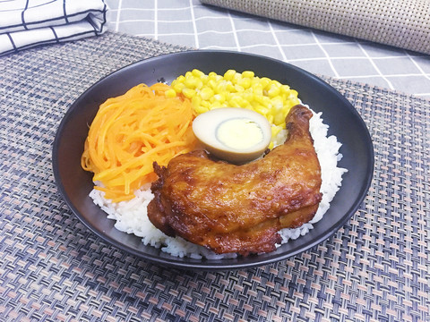 鸡腿饭