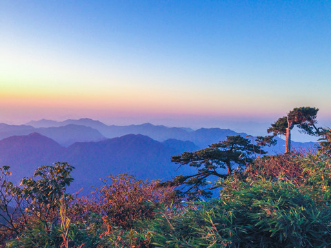 三清山云海