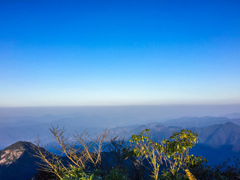 三清山云海