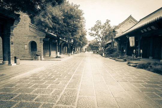 青州古城老街道