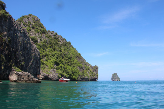 山崖海边
