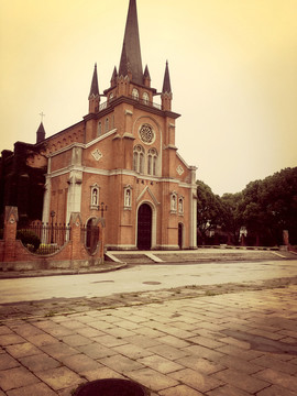 老上海教堂