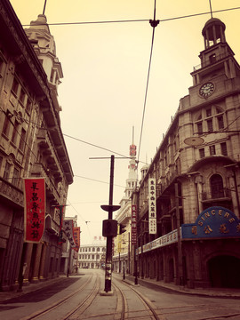 旧上海南京路