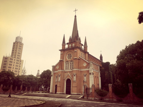 旧上海教堂