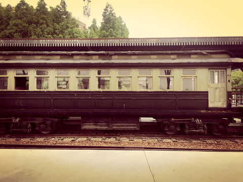 老上海火车厢